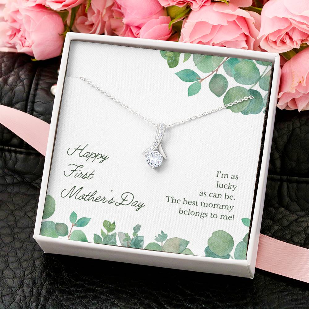 Premium Alluring Necklace  Customize Gift For Your Loving Mom Alluring Beauty Necklace