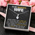 To My Beautiful Wife  One Thing  Necklace Alluring Beauty Necklace