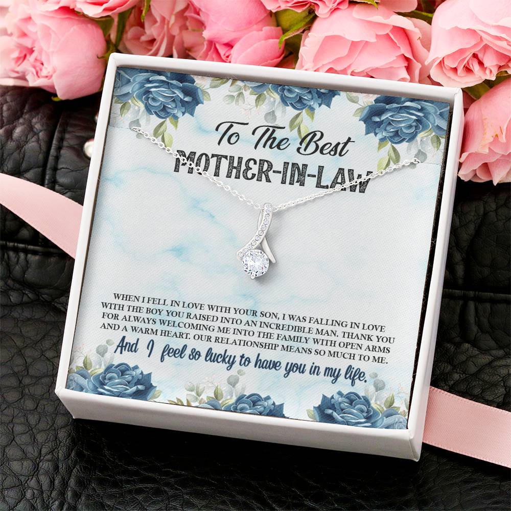 Thank You For Welcoming Me Into The Family With Open Arms And A Warm Heart... Necklace Alluring Beauty Necklace