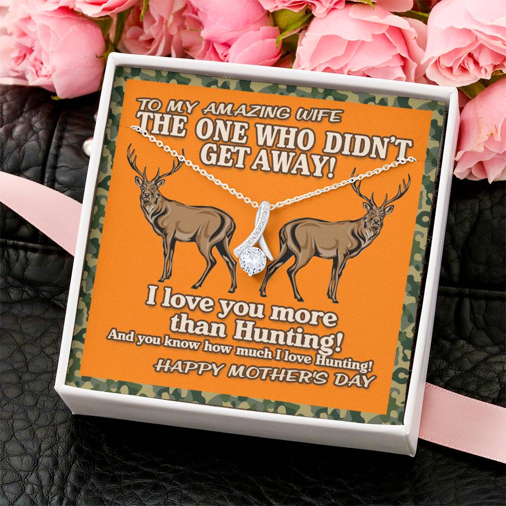 The One Who Didn't Get Away! I Love You More Than Hunting! Alluring Beauty Necklace