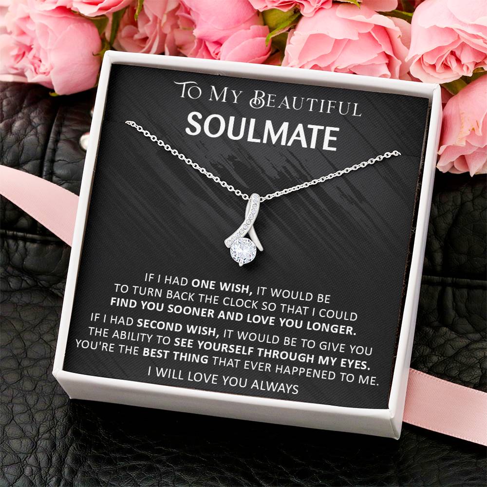 Gift For Your Soulmate - The Clock - Alluring Alluring Beauty Necklace