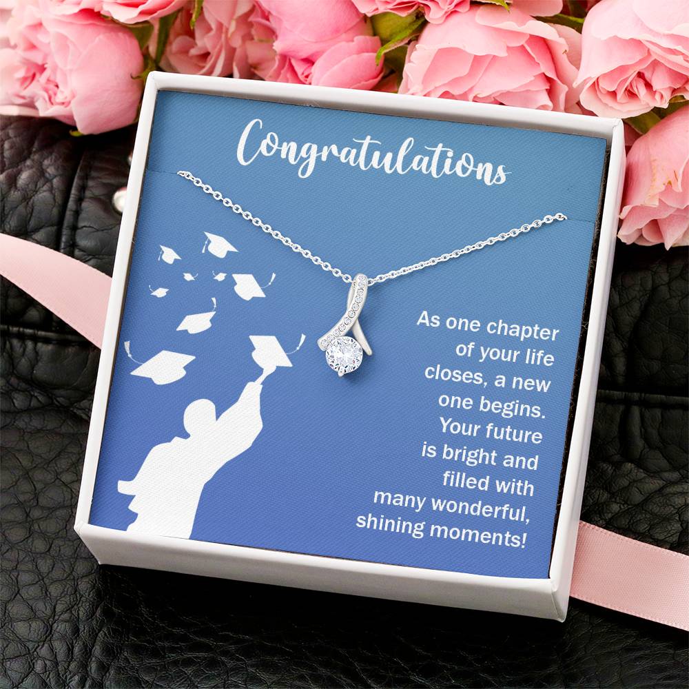 To My Daughter - Graduation Gift - Alluring Beauty Necklace Alluring Beauty Necklace