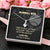 To My Baseball Wife - Baby Let's Go To The Ball Field - Luxury Necklace 2 Alluring Beauty Necklace