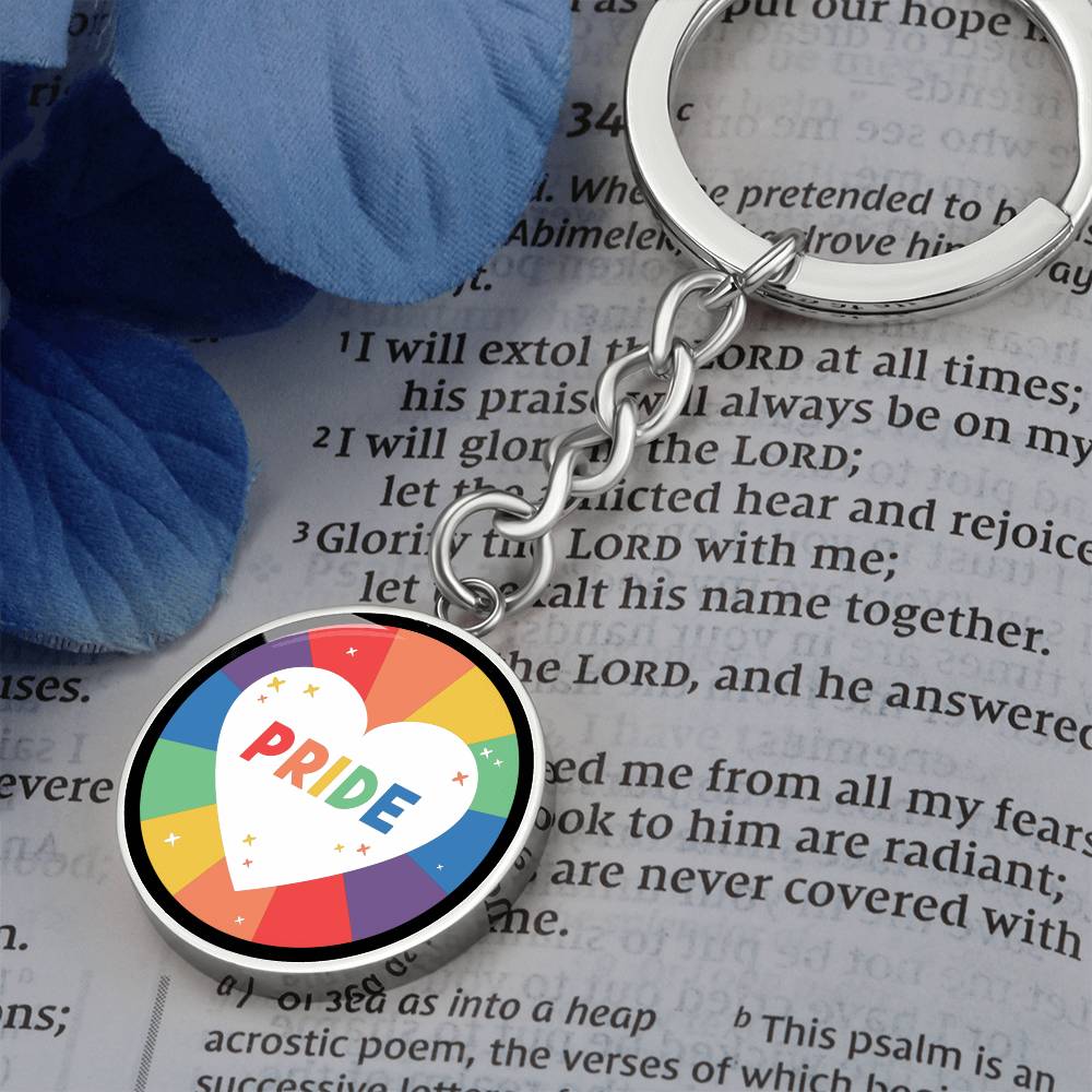 Circle Pride Keychain - PRIDE