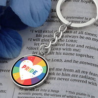 Circle Pride Keychain - PRIDE
