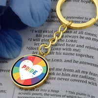 Circle Pride Keychain - PRIDE