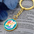 Circle Pride Keychain - LOVE