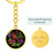 Cardinal Bird Keychain