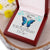 To My Beautiful Mom Happy Mother's Day Alluring Beauty Alluring Beauty Necklace