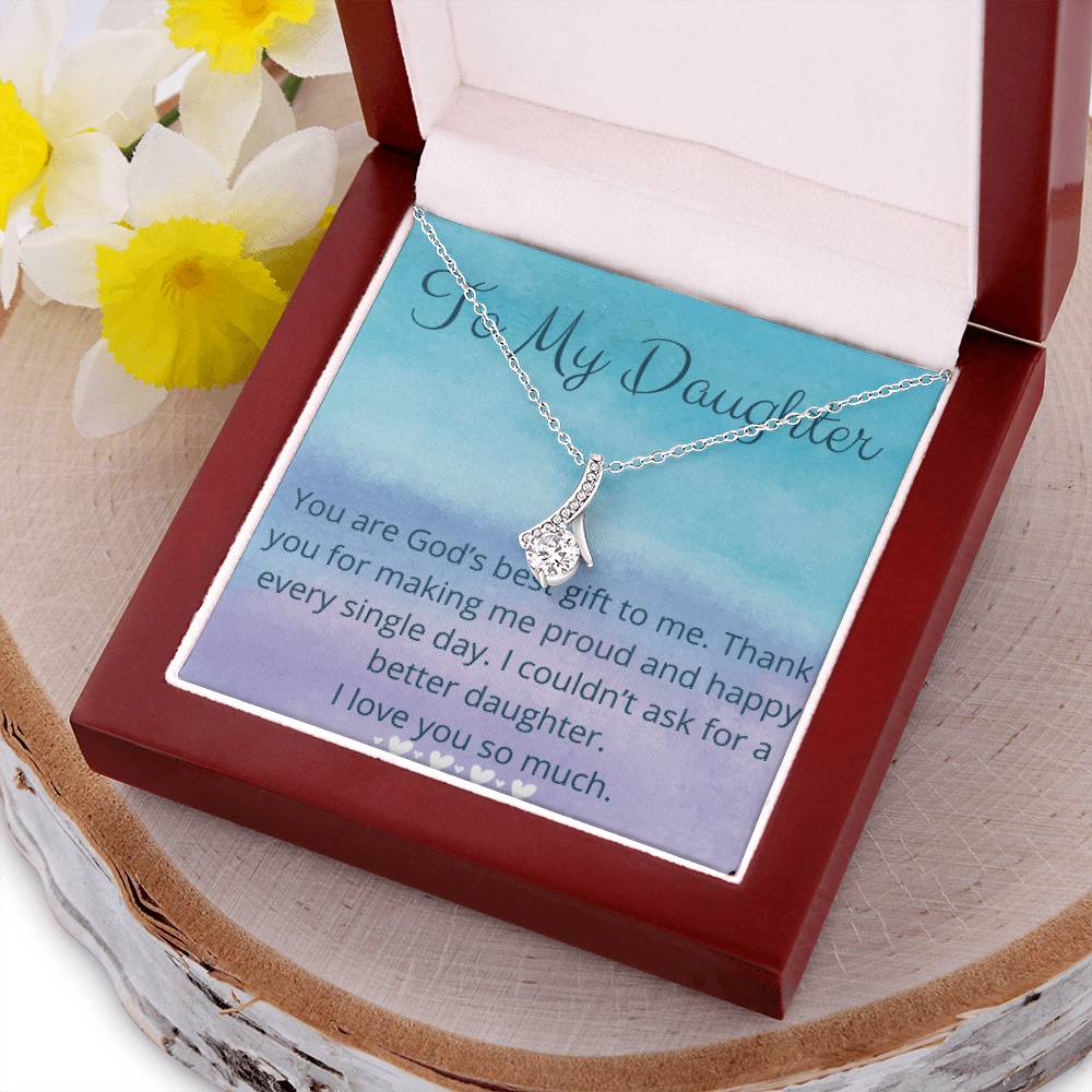 To My Daughter - Alluring Beauty Necklace(1)