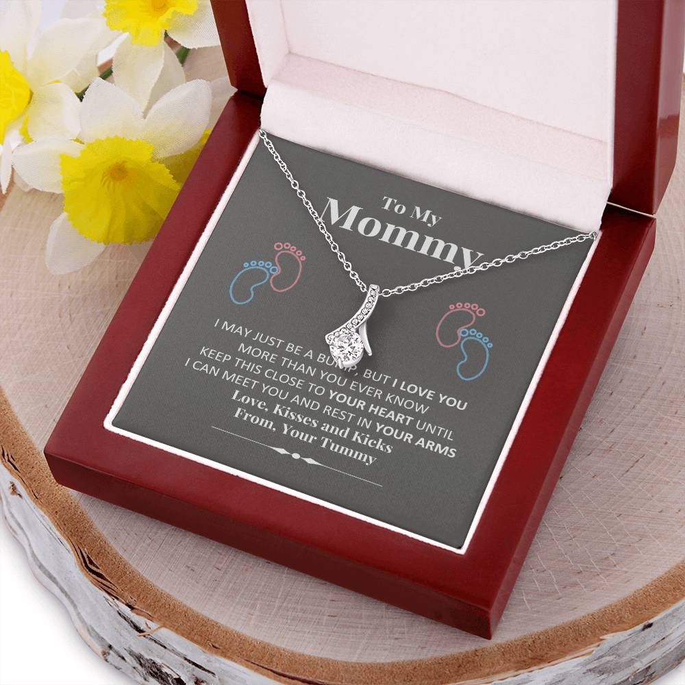 Mommy To Be Necklace Alluring Beauty Necklace