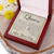 To My Beautiful Queen Alluring Beauty Necklace