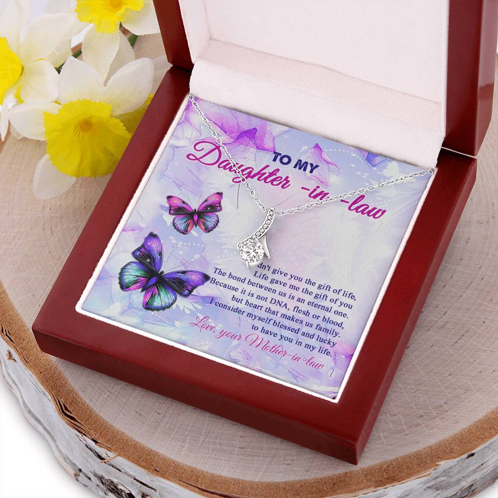 The Gift Of Life - Best Gift For Daughter-In-Law 1 Alluring Beauty Necklace