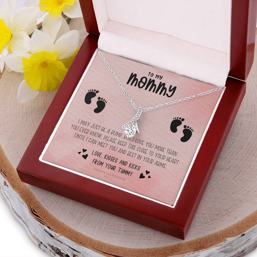 Mom To Be Necklace New Mom Necklace First Time Mom Necklace Pregnancy Gift New Mom Gift New Mommy Gift New Mom Gift Jewelry 2 Alluring Beauty Necklace