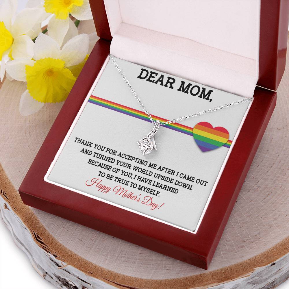 Super Lgbt Mom Necklace - Alluring Beauty Necklace