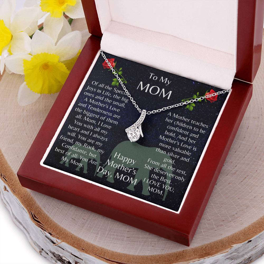 The Stunningly Beautiful Alluring Beauty Necklace For A Wonderful Mother. Alluring Beauty Necklace