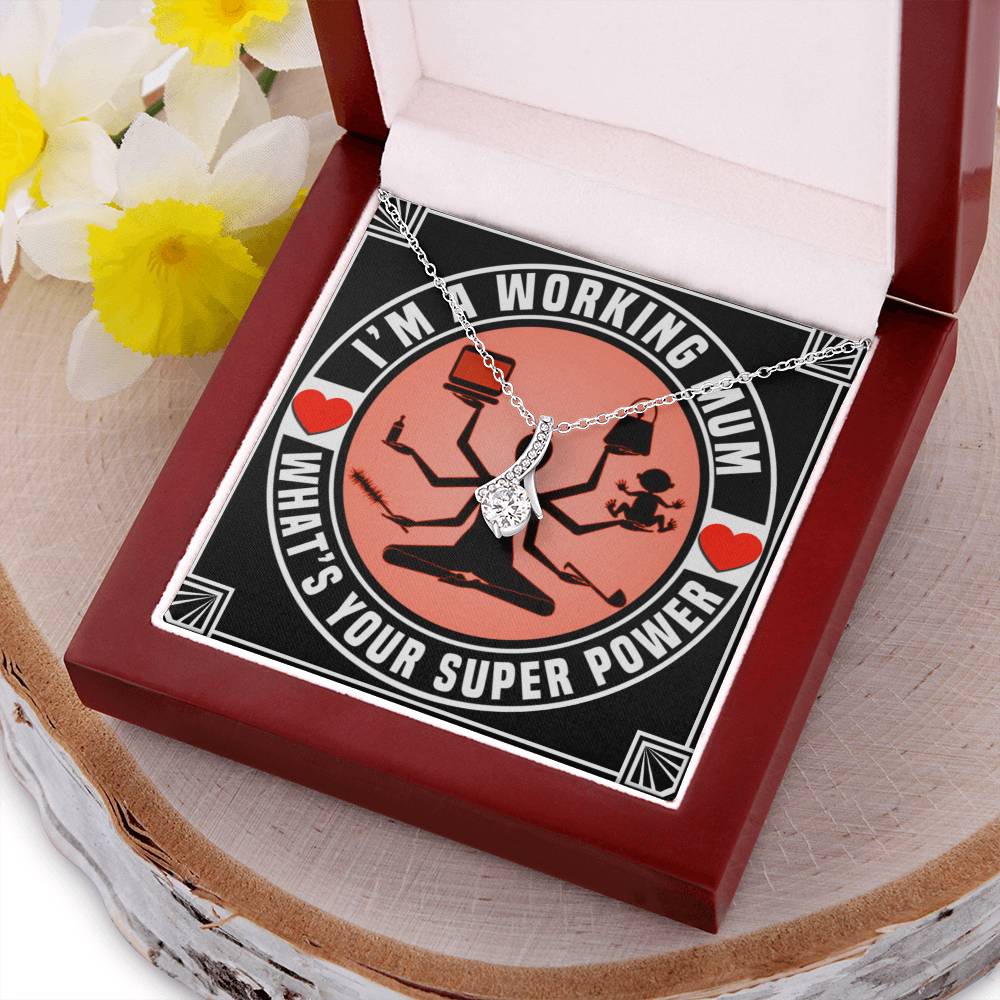 Super Powered Mom Alluring Beauty Necklace