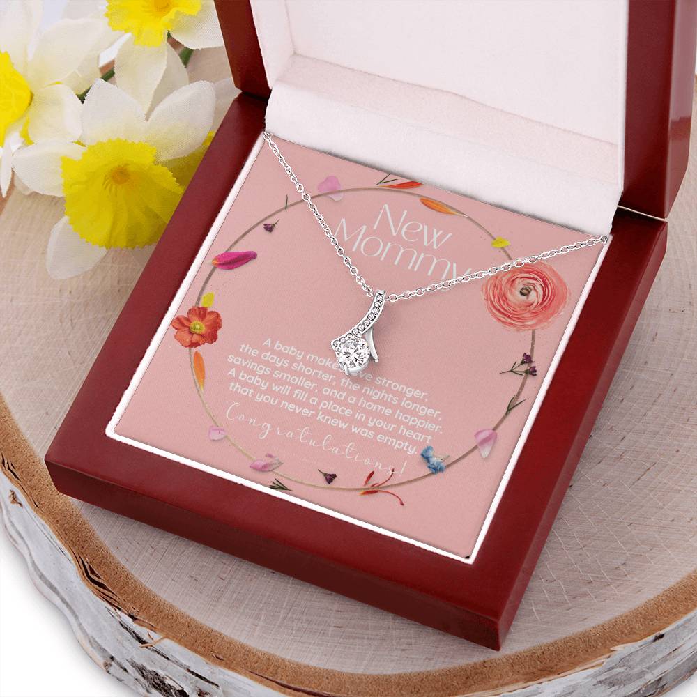 Mom To Be Necklace New Mom Necklace First Time Mom Necklace Pregnancy Gift New Mom Gift New Mommy Gift New Mom Gift Jewelry Alluring Beauty Necklace