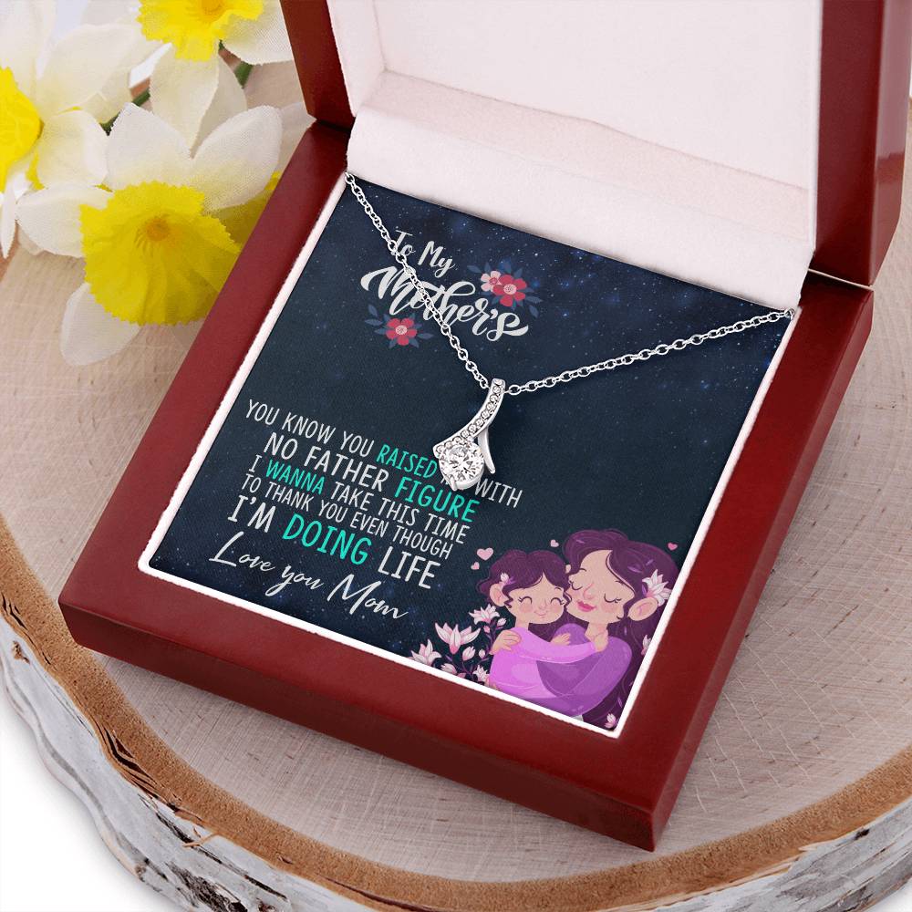 To Mom Alluring Beauty Necklace