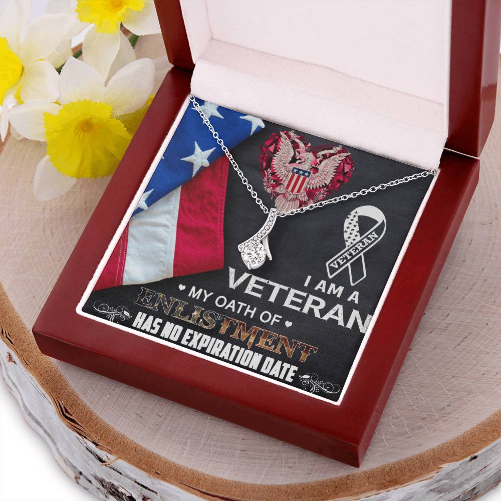 Proud Veteran Premium Alluring Beauty Necklace Alluring Beauty Necklace