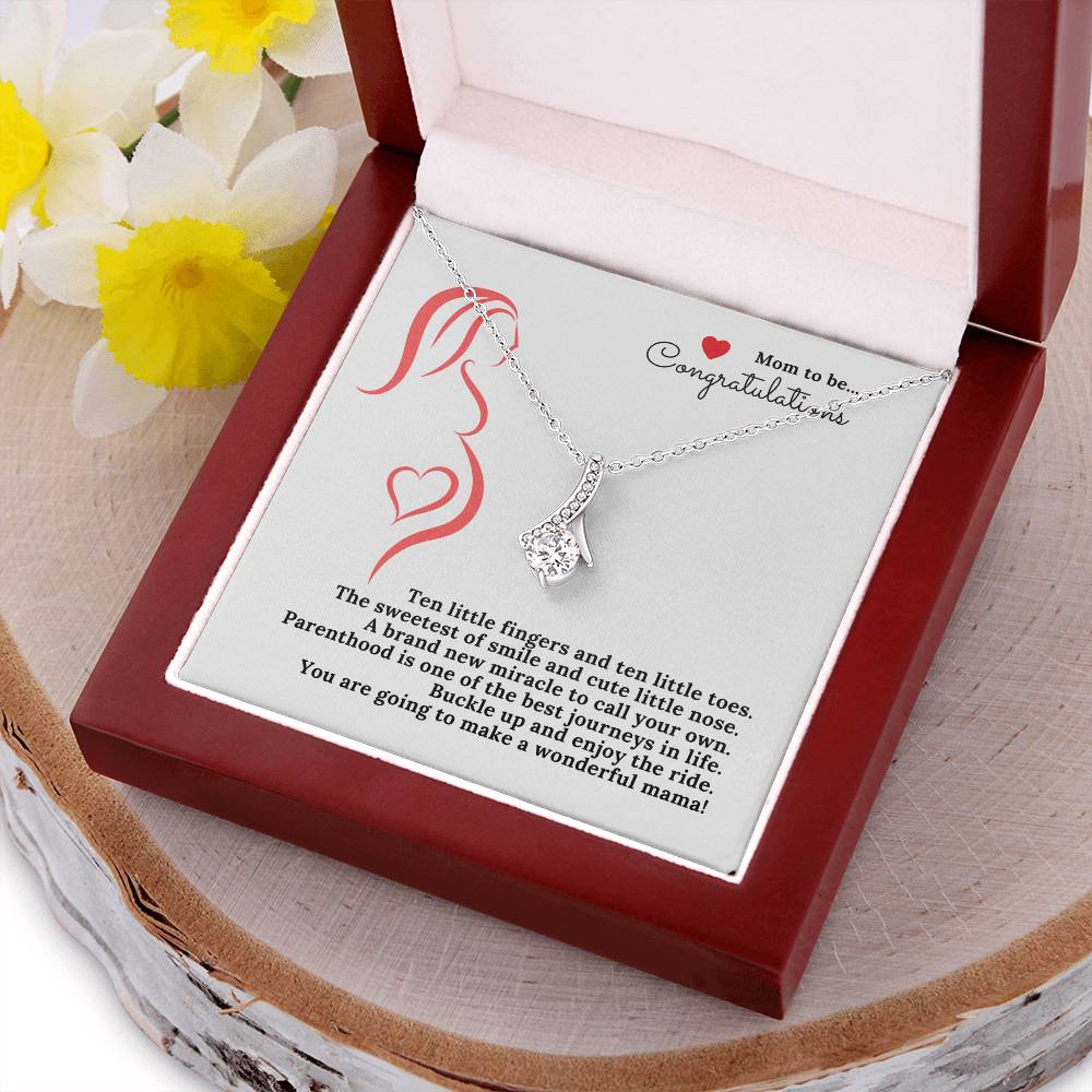 Mom To Be Necklace Alluring Beauty Necklace