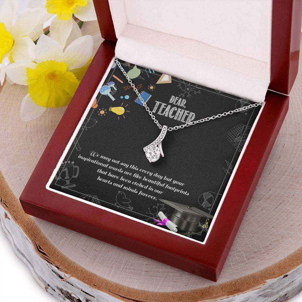 Alluring Necklace For My Teacher Alluring Beauty Necklace