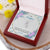 To My Daughter  From Dad 4 Alluring Beauty Necklace