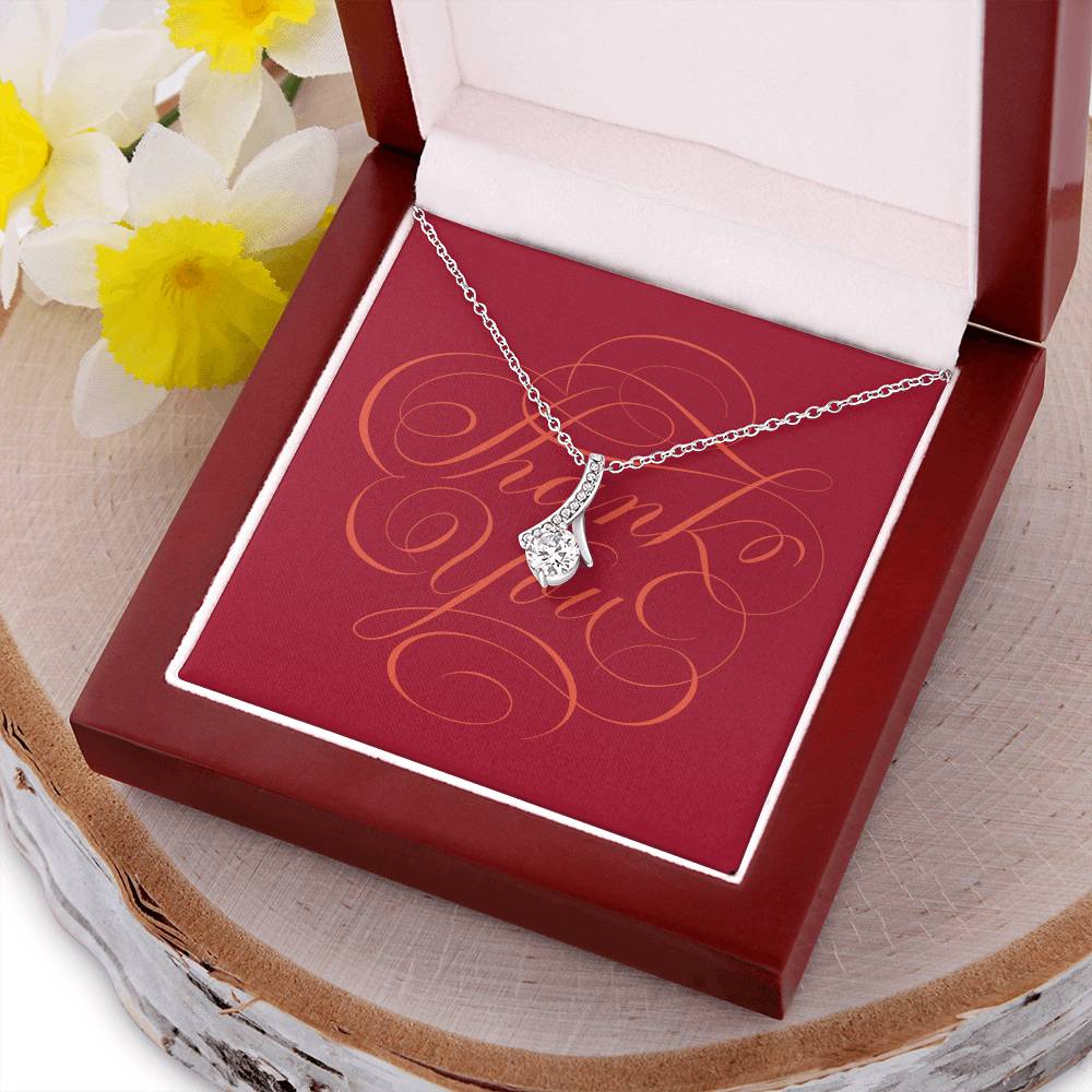 Thank You Gift Idea  Appreciation Gift Employee Coworker Babysitter Neighbour Alluring Beauty Necklace