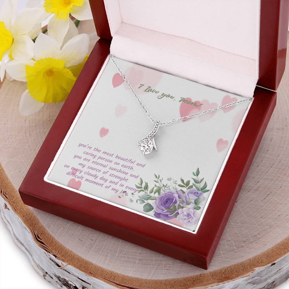 To Mom 1 Alluring Beauty Necklace