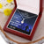 To My Daughter - Love You From Dad - Necklace Alluring Beauty Necklace