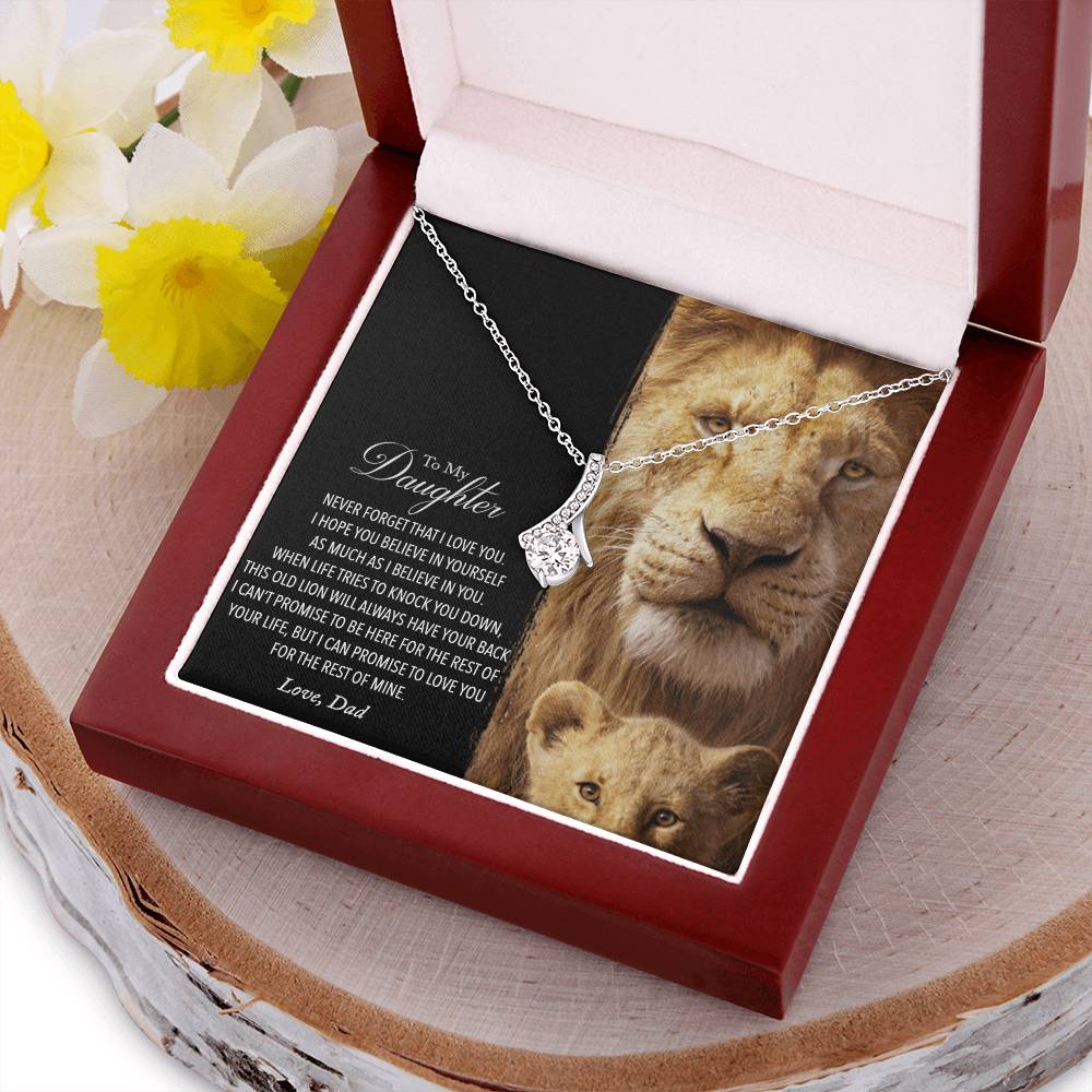 To My Daughter Alluring Beauty Necklace 5  Alluring Beauty Necklace