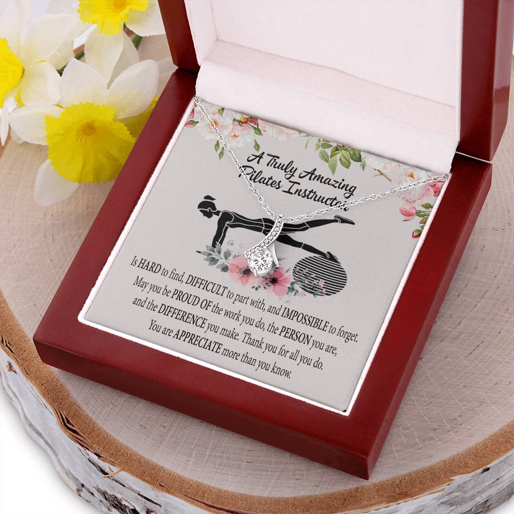 Pilates Intructor Alluring Beauty Necklace