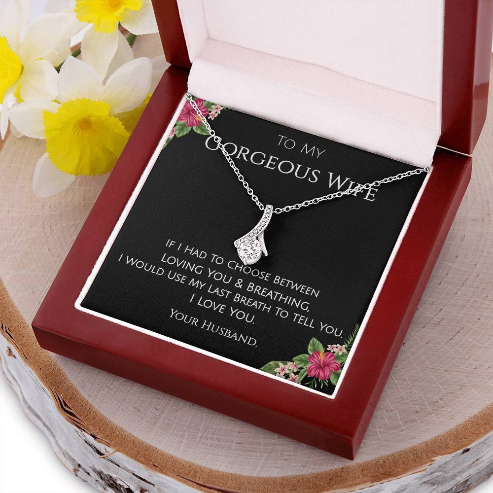 Breath & Love Necklace. Alluring Beauty Necklace