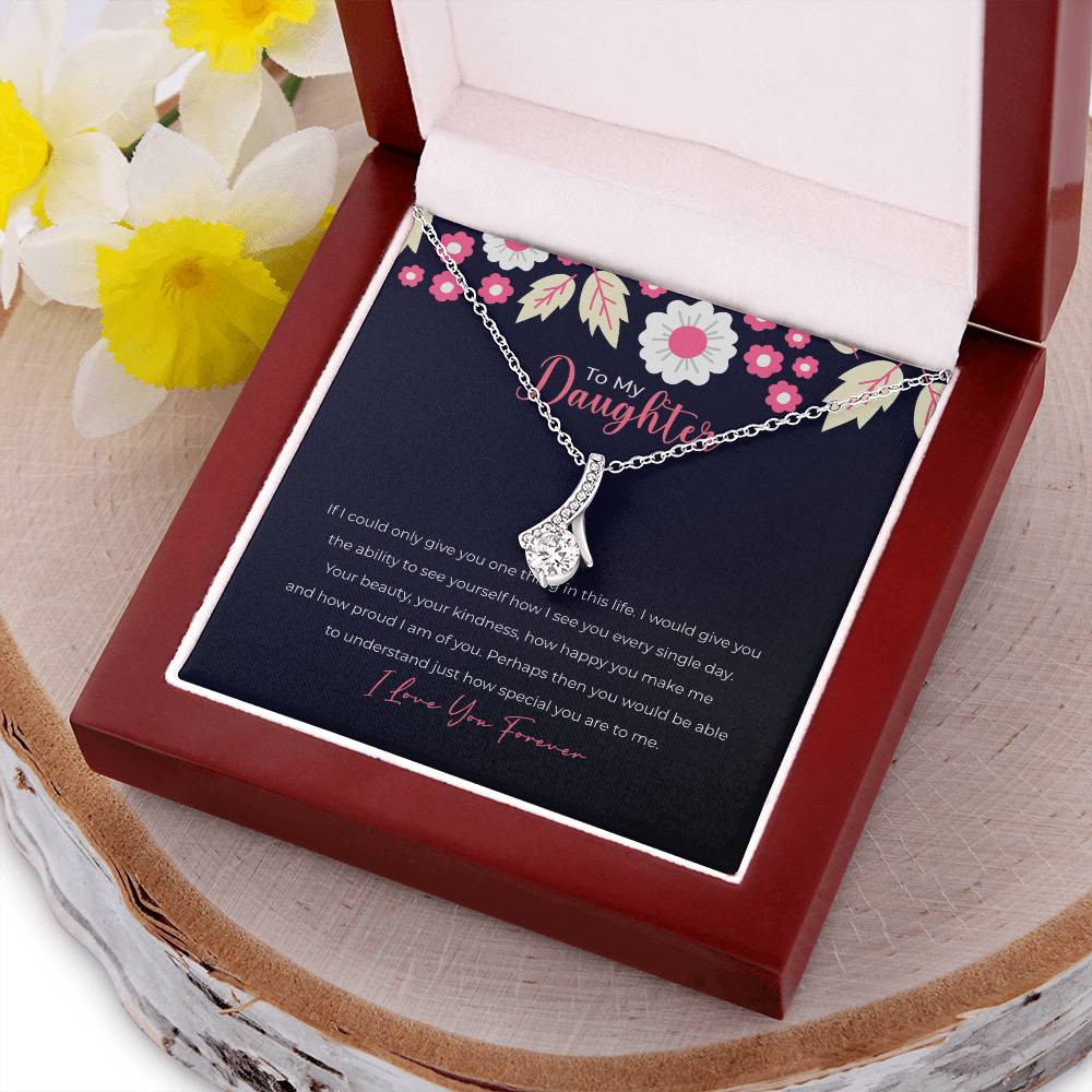 Moonkite Presents - To My Daughter Alluring Necklace Mp026 Alluring Beauty Necklace