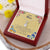 Ribbon Pendant Necklace With My Mom Is My Angel Card Alluring Beauty Necklace
