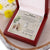To My Bonus Mom Alluring Beauty Necklace Mother's Day Message Card Gift From Bonus Daughter Alluring Beauty Necklace