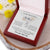 Alluring Necklace For Mother's Day Gift - You Will Always Be My Caring Mother Alluring Beauty Necklace