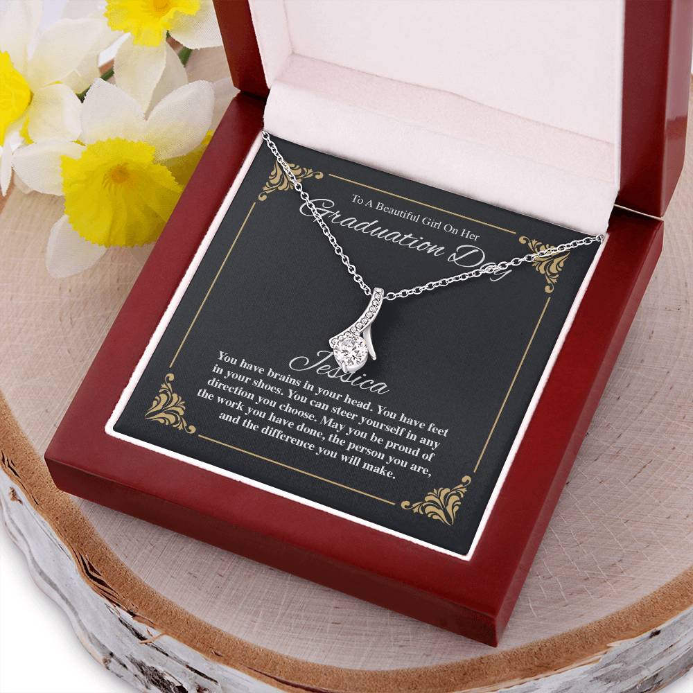 To A Beautiful Girl On Her Graduation Day Alluring Beauty Alluring Beauty Necklace