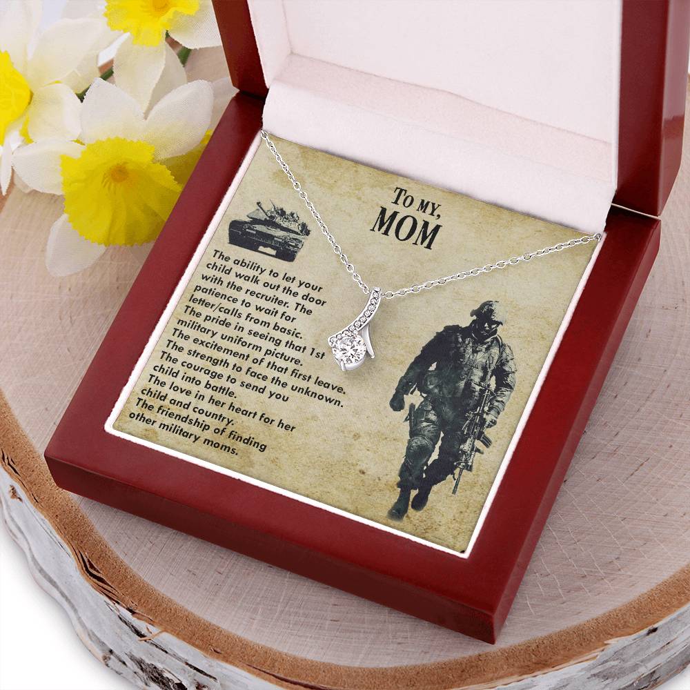 Mom Sacrifice For Her Military Son Alluring Beauty Necklace