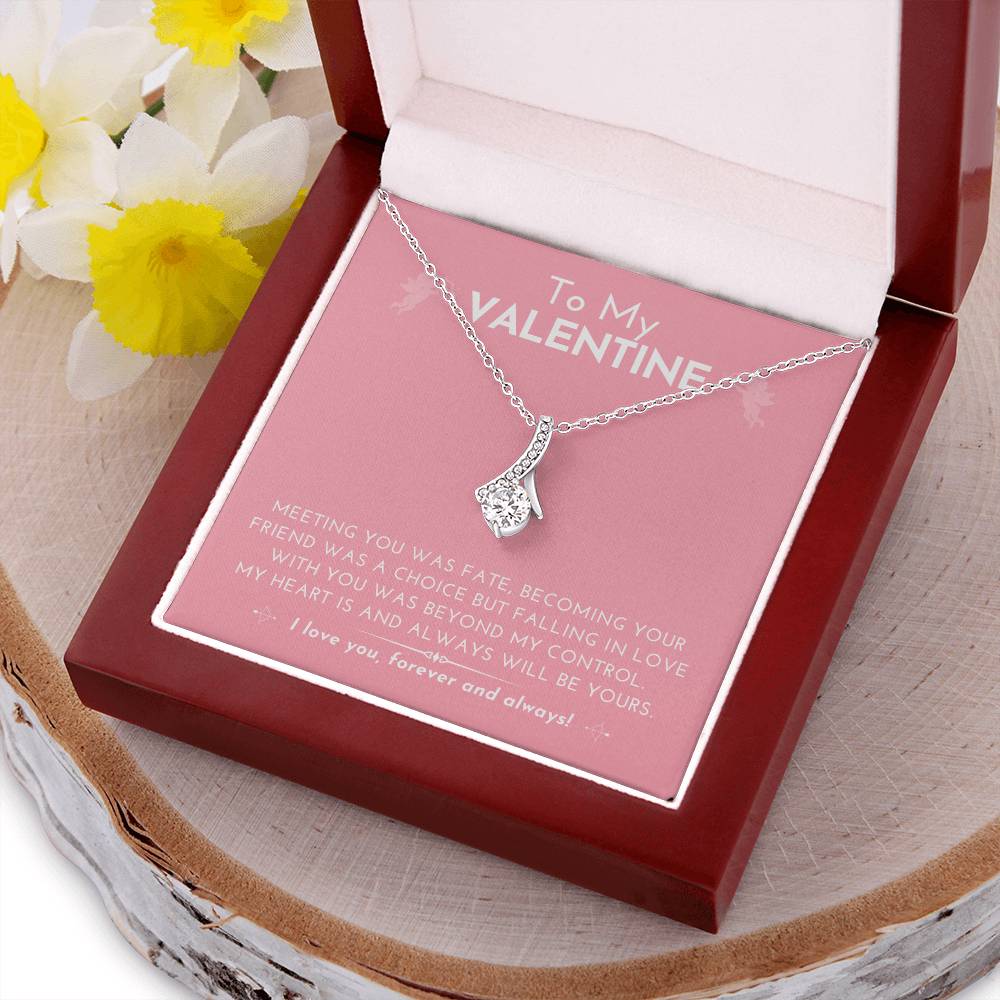 Alluring Love Necklace Falling In Love With You Was Beyond My Control....... Alluring Beauty Necklace