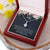 To My Beautiful Wife - Nth Anniversary - Ribbon Alluring Beauty Necklace
