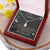 To Daughter - From Dad - You Light Up My World Necklace Alluring Beauty Necklace