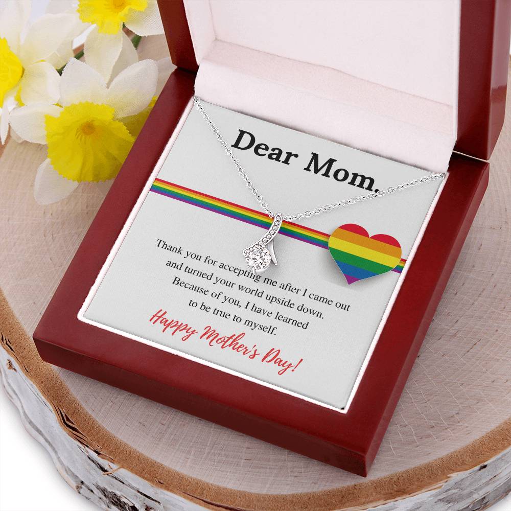 Super Lgbt Mom Necklace Alluring Beauty Necklace