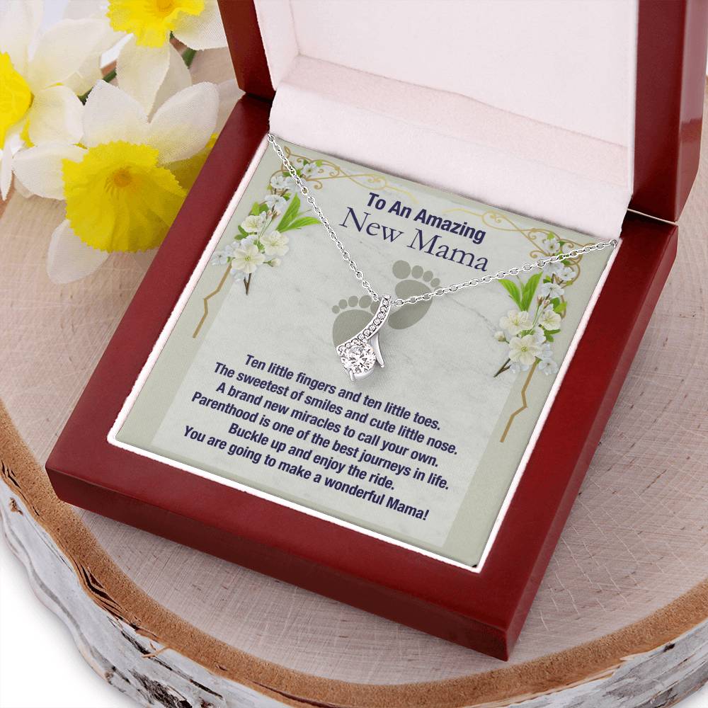 Amazing New Mama Necklace Alluring Beauty Necklace