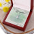To My Daughter - The Happiness In My Life - Necklace Alluring Beauty Necklace