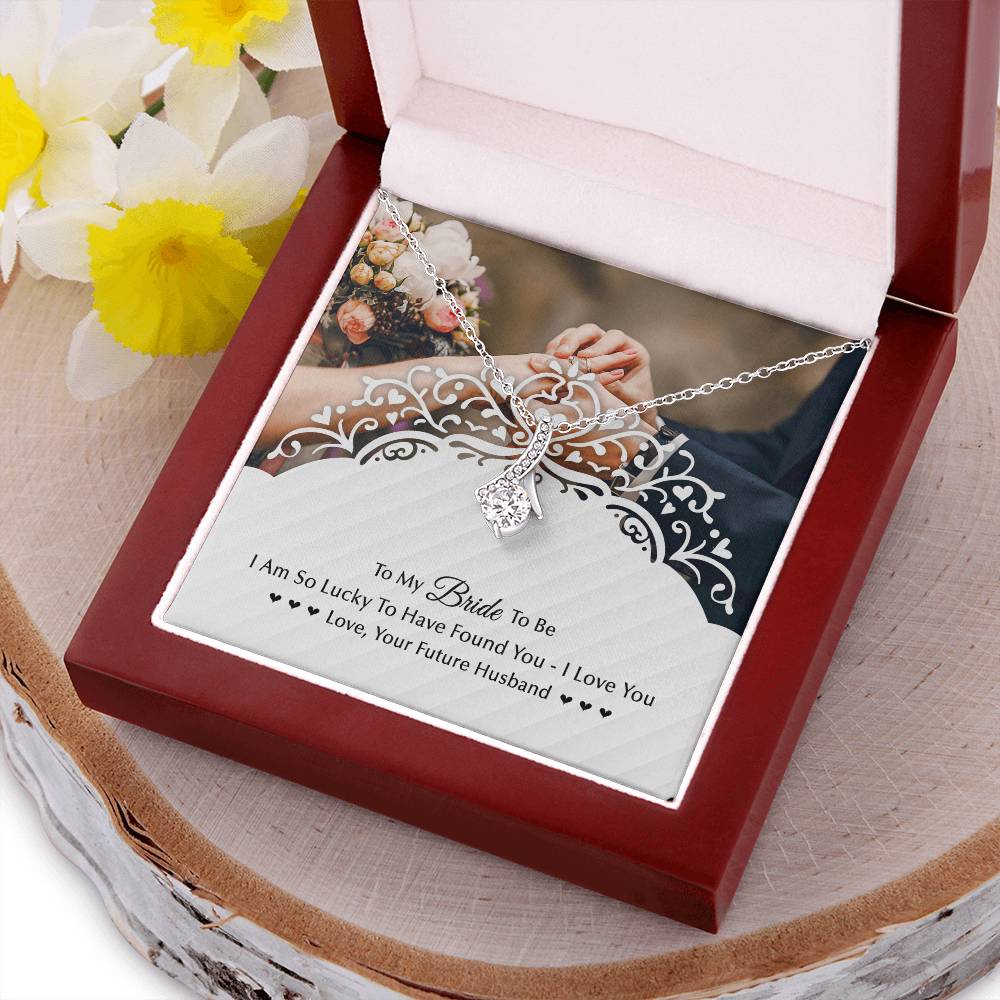 To My Bride To Be .... Alluring  Hands Design Alluring Beauty Necklace