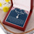 To My Bonus Mom - Family Is More Than Blood Alluring Beauty Necklace