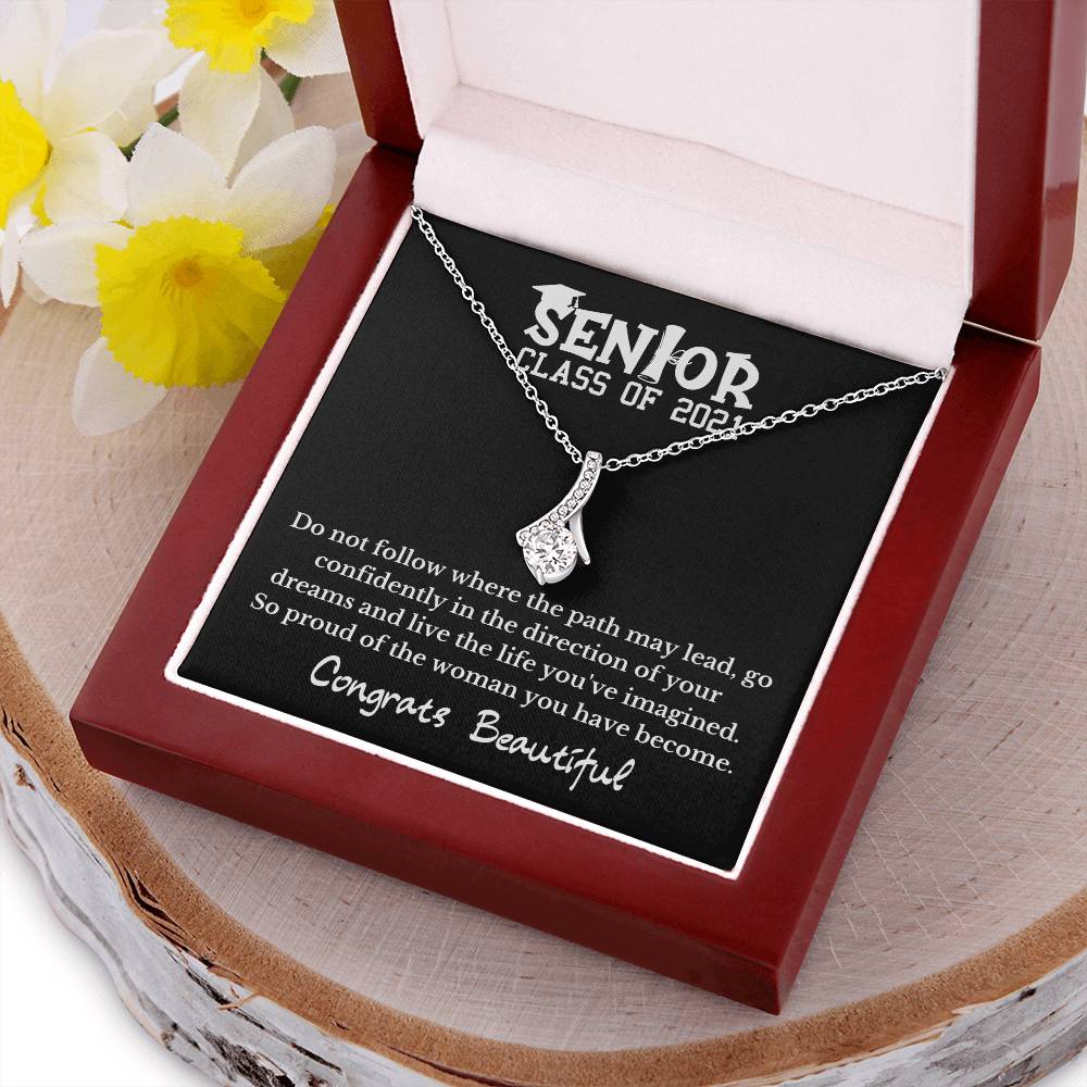 Senior Class Of 2021 Necklace Alluring Beauty Necklace