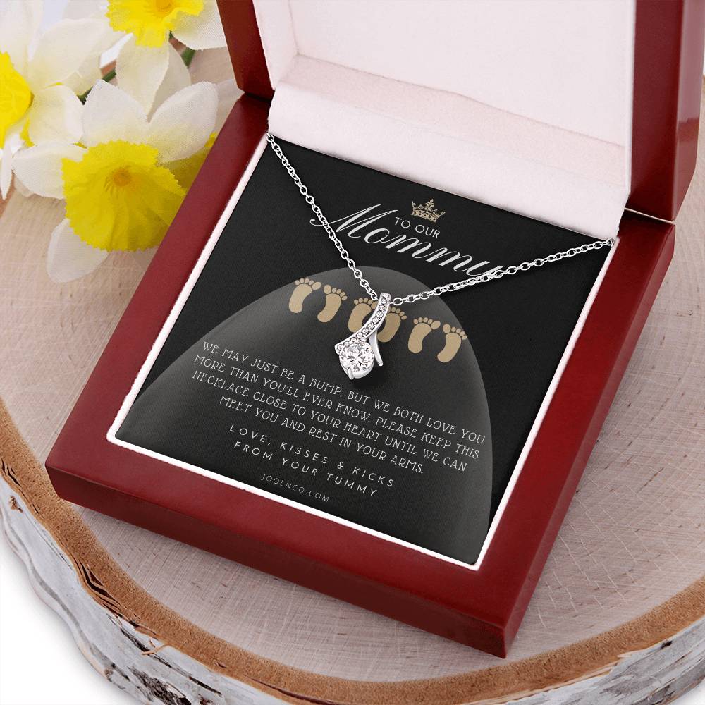 Mom Of Triplet Gift For Triplet Mama Mom Of Three Mom Of Multiples Triplet Mom Gift Triplet Baby Shower Gift Triplet Mommy To Be Triplet Mama Alluring Beauty Necklace