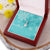 Sweetheart Ribbon Pendant Necklace Alluring Beauty Necklace